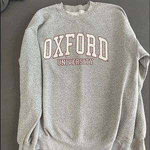 Oxford University sweatshirt- size Large